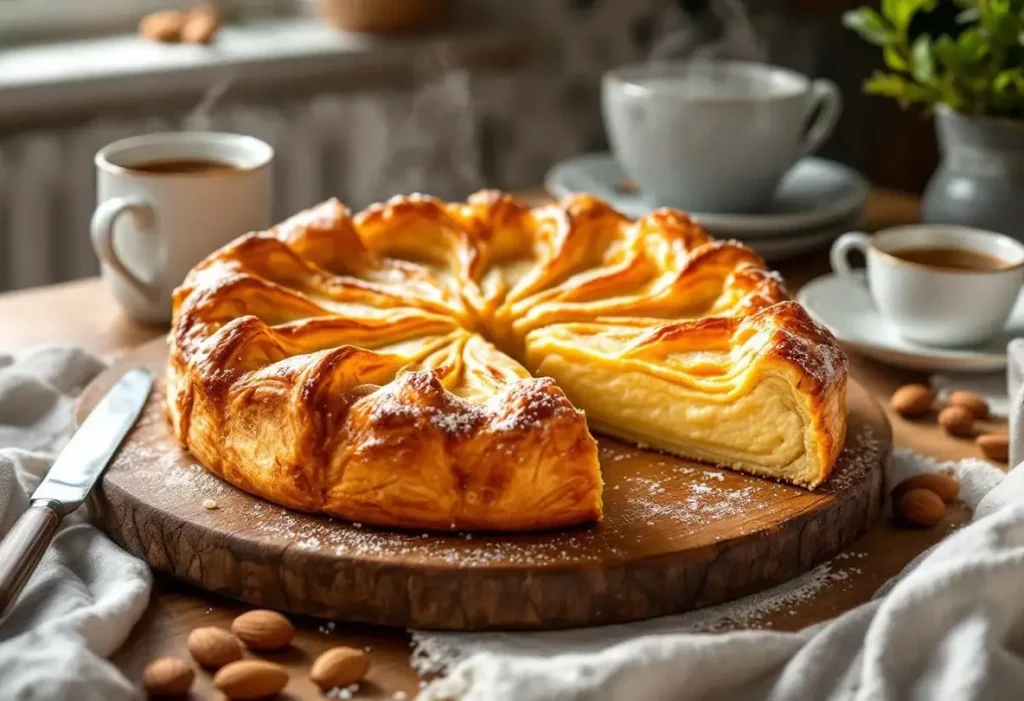 Cette galette des rois à l’amande cartonne : garniture ultra moelleuse et feuilleté croustillant à tomber