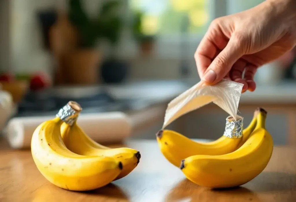 « Elles ne noircissent plus » : mon astuce ultra simple pour garder vos bananes bien fraîches très longtemps