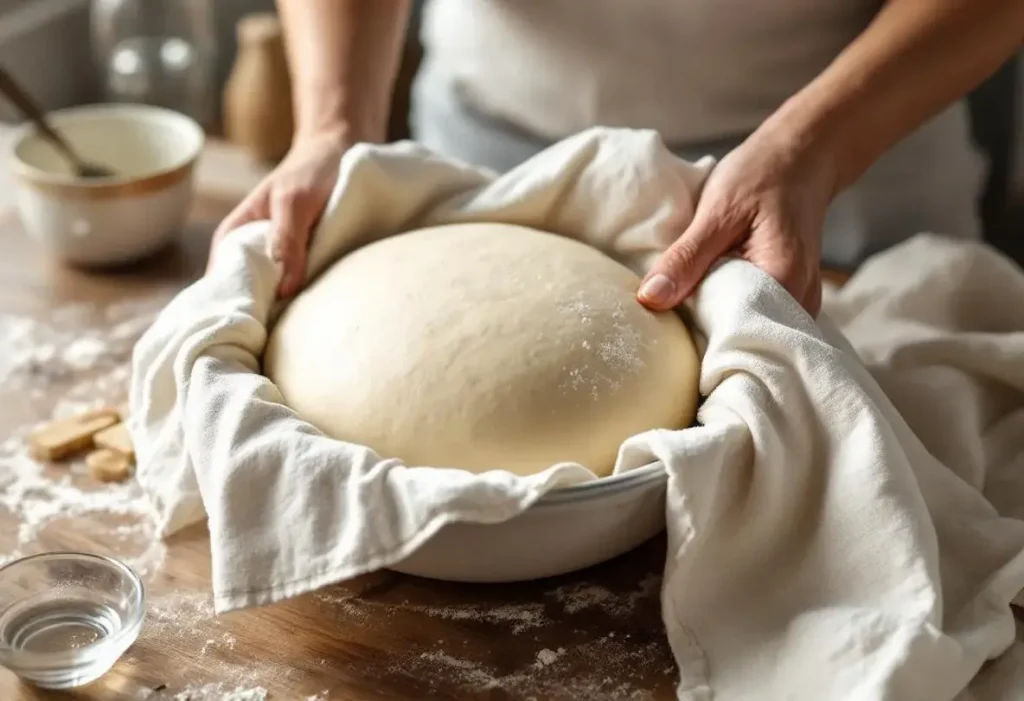 Le geste tout bête qui change la texture de votre pâte (et quoi utiliser si vous n'avez plus de film alimentaire)