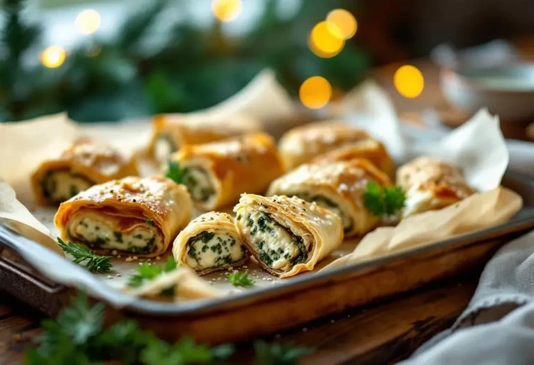 « J’ai trouvé LA recette d’apéro des fêtes » : mes roulés croustillants à la pâte filo font sensation (prêts en 15 min)
